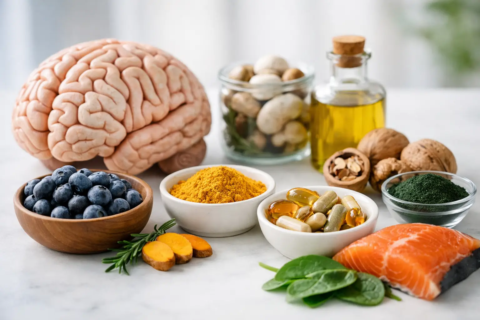 Best Ingredients for Long Term Brain Wellness